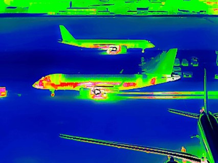 Aeroplane at airport