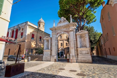 Gate to the Basilica of San Vitale