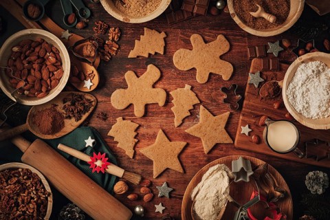 Christmas biscuit cut-outs