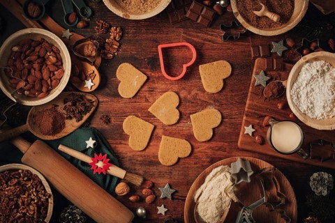 Christmas biscuit cutters