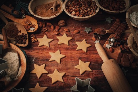 Christmas biscuit cutters