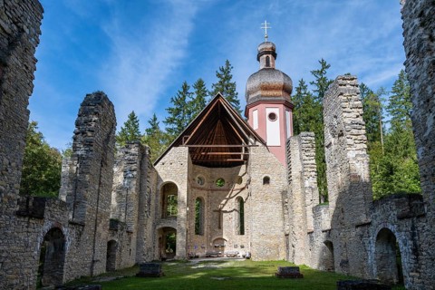 Maria Hilf pilgrimage ruins