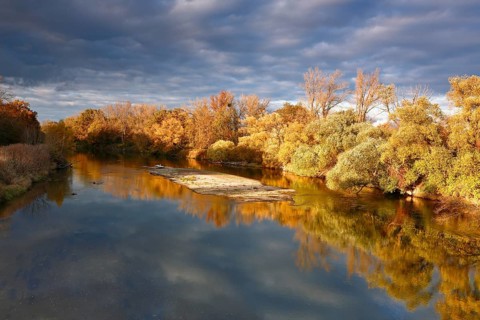 Autumn in the floodplain