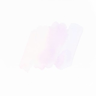 Light liquid color strokes isolated white surface