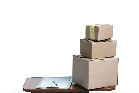 Parcels clipboard table