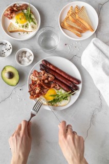Assortment delicious breakfast meal 5