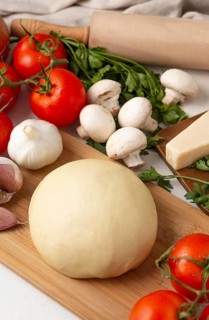 Assortment different delicious ingredients 2