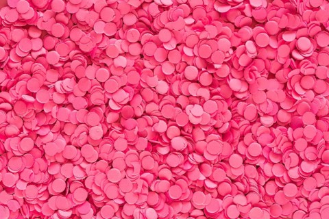 Background pink confetti