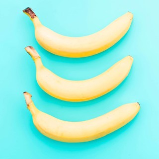 Bananas colored background