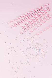 Candy cane pestle sprinkles pink backdrop