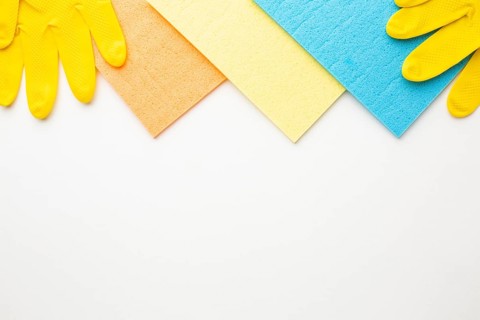 Cleaning equipment with copy space