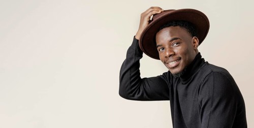 Portrait young handsome man 22
