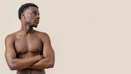 Portrait young handsome man posing 2