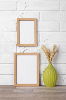 Blank frame collection wall vase 2