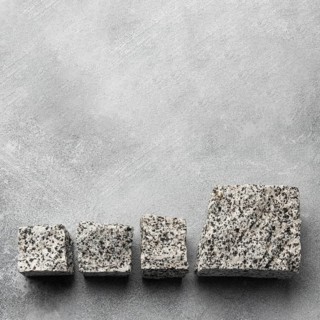 Copy space stone collection