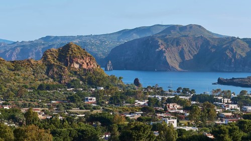 View from the crater