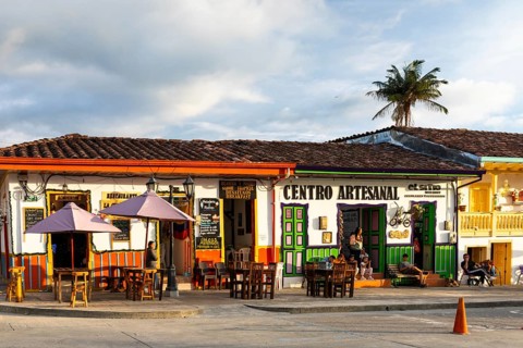 Historic Paisa style houses