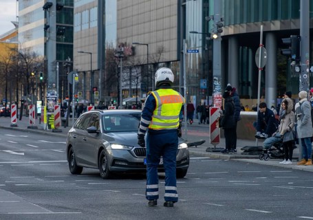 Special operation at Potsdamer Platz