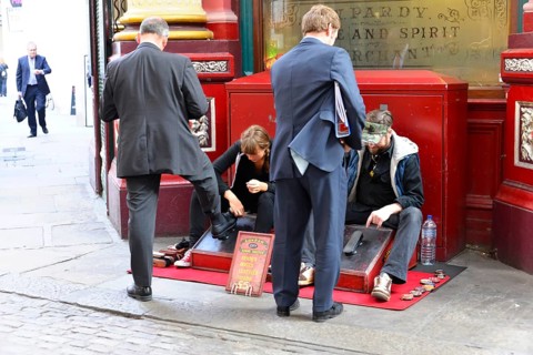 Shoeshine boy