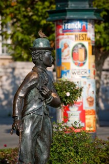 Statue of Charly Chaplin