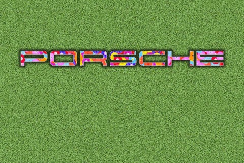Logo car company Porsche