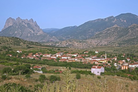 The village Mayislar in Western Turkey