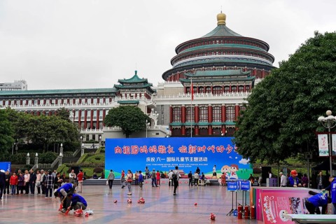 At the museum in the centre of the city of 38 million