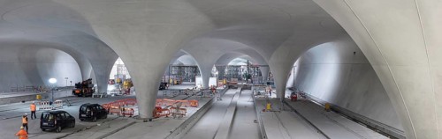 Underground cathedral: modern architecture for the billion-euro Stuttgart21 project. Two years in front of commissioning