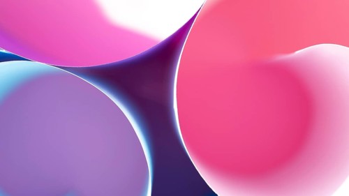 Rolled layers colored papers