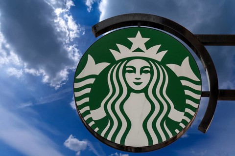 Logo of the cafe chain Starbucks