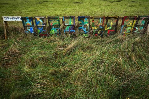 Art installation of a gallery