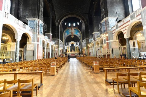 Interior view