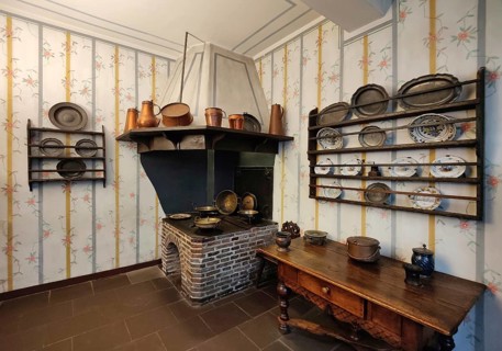 The kitchen in the Goethe House