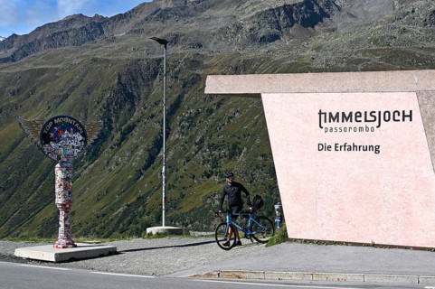 Timmelsjoch High Alpine Road between Austria and Italy