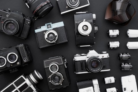 Graphic film near set cameras