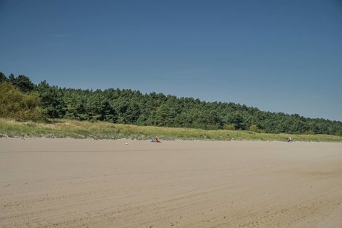 East beach near the border to Poland