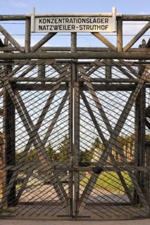 Entrance gate of Natzweiler-Struthof