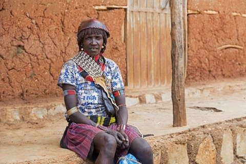 Woman at Key Afer of the Banna