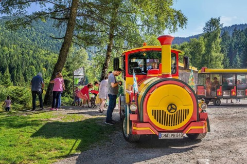 Little train to the Kleiner Arbersee