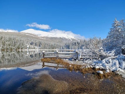 The Preber is reflected in the Prebersee
