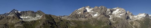Pano of mountain range with Tsanteleina