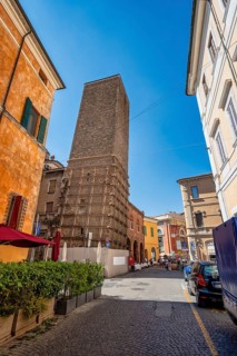 Slate city tower Ravenna