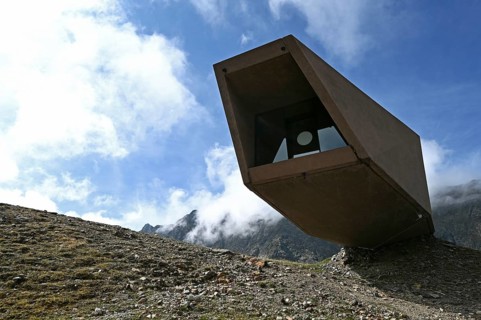 Timmelsjoch High Alpine Road between Austria and Italy