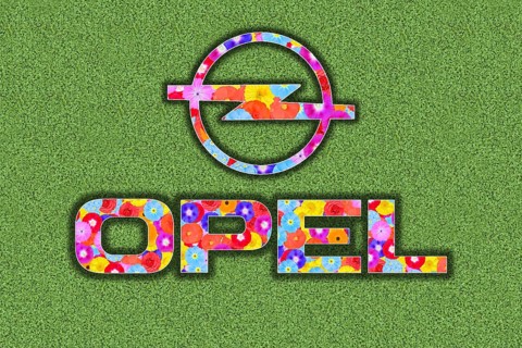 Logo car company Opel