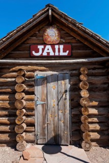Prison in a western setting