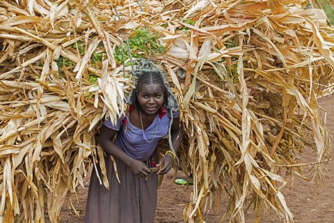 Black woman of the Konso