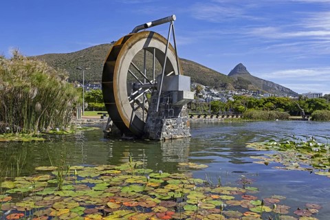 Waterwheel at Green Point Urban Park and Signal Hill