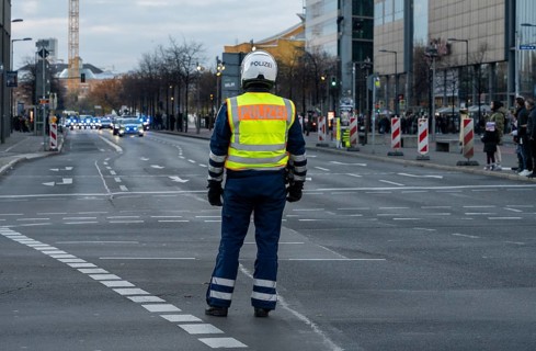 Special operation at Potsdamer Platz