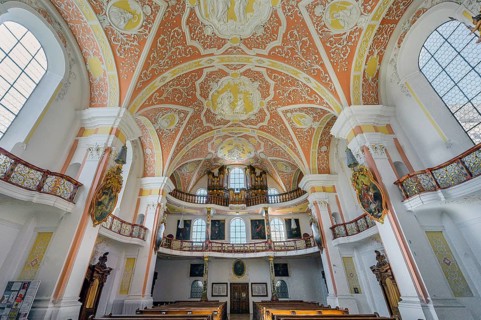 The organ loft