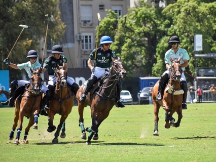 Scene from the 130th Argentine Open Polo Championship